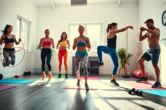 exercices cardio à la maison